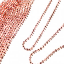 Brass Ball Chain Diamond Cut 1.5mm