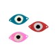 Plexi Acrylic Connector Evil Eye 15x28mm
