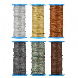 Hilo Metalizado 1mm (100mtr/rollo)