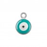 Rhodium/Turquoise