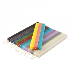 Bougie Rectangulaire Carrée Aromatique Rayée 22 x 290 mm