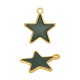 Pendentif Étoile en Zamak Émaillé 21 mm