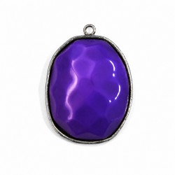 Acrylic Pendant Oval 42x56mm