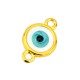Enameled Zamak Connector Round Eye 16mm
