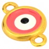 24K Gold Plated/ 0.12µm/ Coral / White