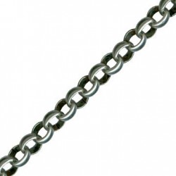 Μεταλλική Μπρούτζινη Αλυσίδα Στρογγυλή 6.5mm