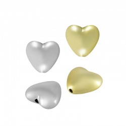 Acrylic Bead Heart 16mm Ø~2.1mm