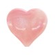 Acrylic Slider Heart Flat 38x36mm/10mm Ø1.4mm