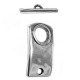 Chiusura a T in Metallo Zama  Rettangolare 32x16mm