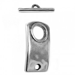 Zamak T-Clasp Rectangular 32x16mm