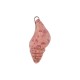 Colgante De Cerámica Con Concha De Veraman 24 X 47 mm
