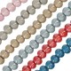 Enameled Ceramic Bead Round ~9mm Ø3mm