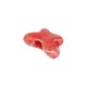 Perlina in Ceramica Smaltata Farfalla Rossa 16x12mm Ø2,4mm