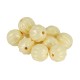 Acrylic Bead Round with Stripes 11mm Ø2mm