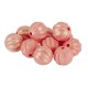 Acrylic Bead Round with Stripes 11mm Ø2mm
