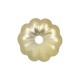 Cuenta Acrílica Redonda con nervaduras UV 11,5 x 11,3 mm Ø 2 mm