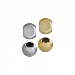 Perla Acrilica CCB Rotonda 11,8x8,8 mm Ø6,7 mm