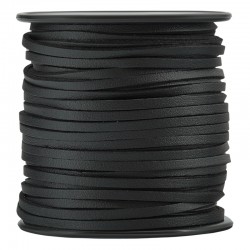 Cordon en faux daim plat (~3 mm (~30 m)