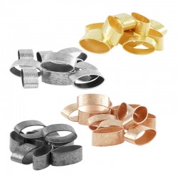Μεταλλικό Μπρούτζινο Σωληνάκι 7.2x2.5mm/0.3mm Ø6.3x2.2mm