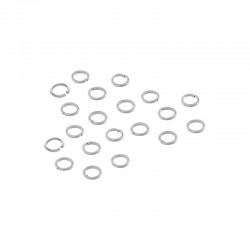 Stainless Steel Jump Ring 4-2.8mm/0.6mm