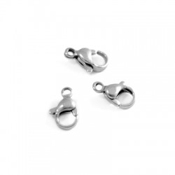 Stainless Steel Lobster Clasp 10mm Ø1.4mm