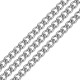 Chaîne maille 3x2,2mm (épaisseur 0,6mm)  en Acier Inoxydable 304
