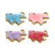 Enameled Stainless Steel 304 Charm Fish 10mm/3mm