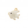 18K Gold/ White/ Black