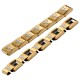 Componente in Acciaio Inossidabile 304 per Bracciale con Croce 9x10 mm