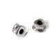 Entrepieza de Metal Zamak Tubo Irregular 8x10mm(Ø 3.5mm)