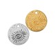 Charm Disque Zamak avec Œil Maléfique 20 mm
