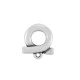 Zamak Earring Loop 14x15mm