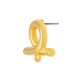 Zamak Earring Loop 14x15mm