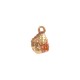 Bursidae Shell Charm Plated Various Sizes ~1.5-1.8cm