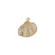 Scallop Shell Pendant Plated Various Sizes ~2-2.5cm
