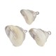 Conical Shell Pendant Plated Various Sizes ~3-3.5cm