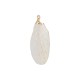 Olive Shell Pendant Plated Various Sizes ~3.5-4.5cm