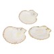 Ciondolo con Conchiglia Scallop placcato, varie misure ~4,5-5,5 cm