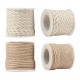 Cordon en Coton avec Détails Dorés 2,5 mm (10 m)