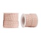 Cordon en Coton avec Détails Dorés 2,5 mm (10 m)