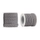 Cordon en Coton avec Détails Dorés 2,5 mm (10 m)