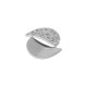 Ciondolo in Ottone a Mezzaluna Scorrevole 24x28 mm
