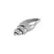 Ciondolo in Zamak a forma di Conchiglia 12x31/9 mm