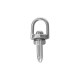 Maillon Pivotant en Zamak pour Porte-clés 16 x 7 mm