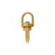 Maillon Pivotant en Zamak pour Porte-clés 16 x 7 mm