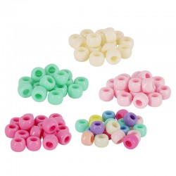 Acrylic Bead Round 9mm/6mm Ø4mm