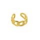 Anello Aggiustabile in Metallo Ottone Catena 9x22mm