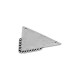 Ciondolo in Zama Smaltata Geometrico con Anelli 54X32 mm Ø1.8 mm