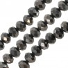 Topaz Gun metal demi-plaqué