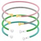 Bracelet en Cordon Avec Embouts en Laiton 66mm
